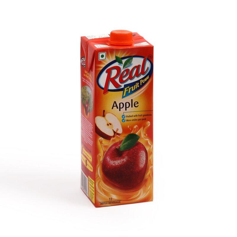 Real Fruit Power Apple Juice Ltr Gropharm Retail