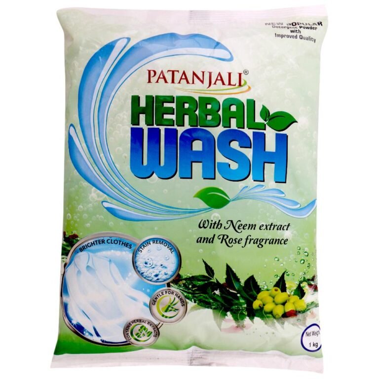 Patanjali Herbal Wash Detergent Powder 1 kg Gropharm Retail